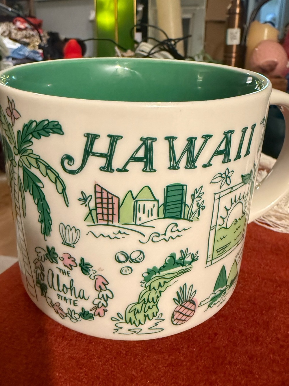 Starbucks, Hawaii been there series in excellent condition with no flaws